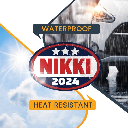 Magnet Me Up Nikki Haley 2024 Republican Party Magnet Decal, 4x6 Inch, Heavy Duty Automotive Magnet for Car, Truck, SUV Or Any Other Magnetic Surface