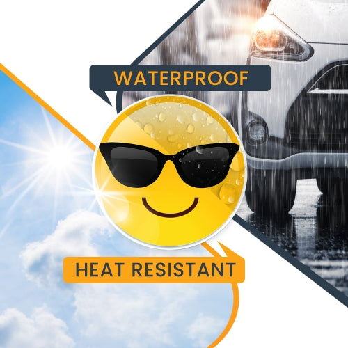 Magnet Me Up Sunglasses Cool Emoticon Magnet Decal, 5 Inch Round, 2 Pack, Cute Self-Expression Decorative Magnet for Car