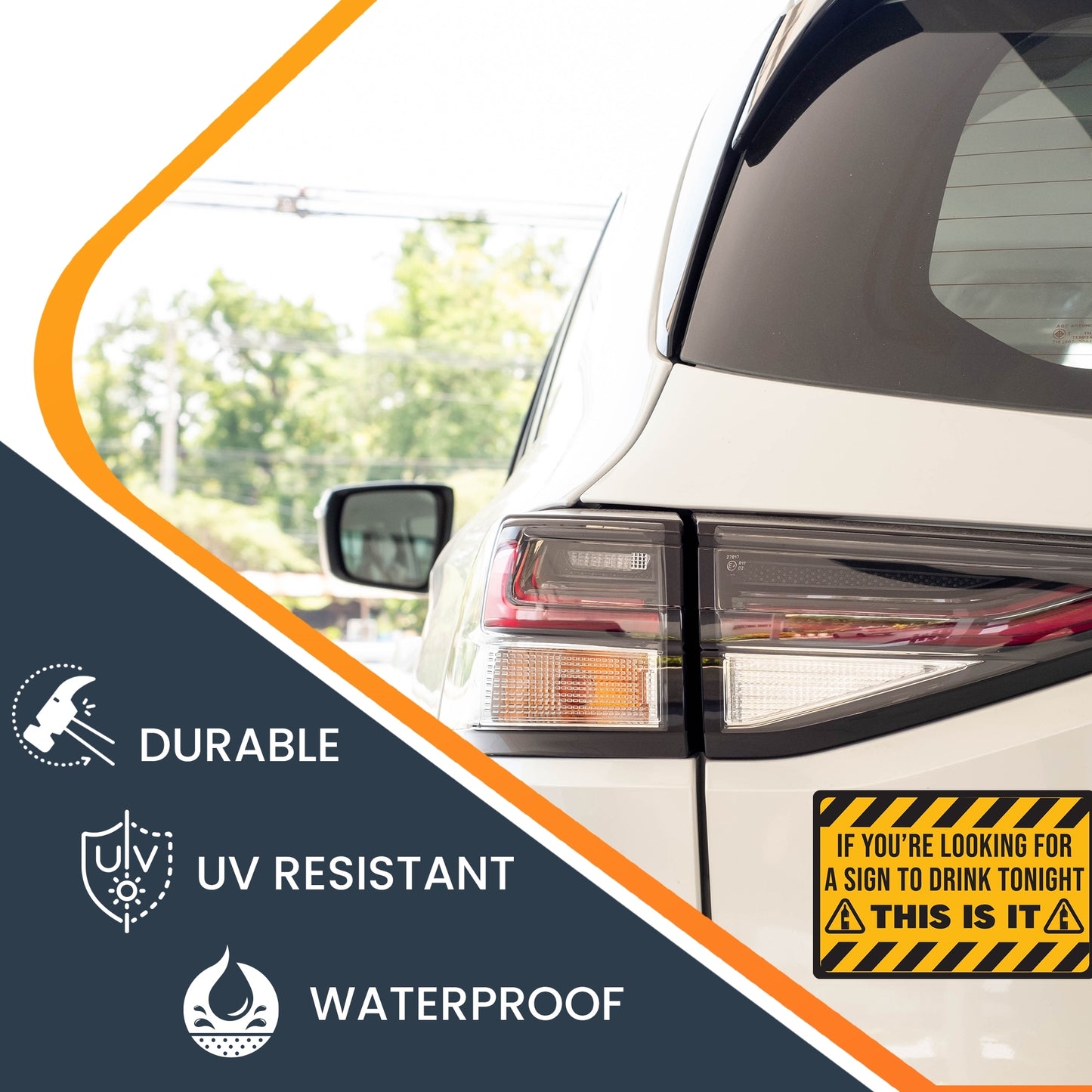 Magnet Me Up If You're Looking for A Sign to Drink Tonight This is It Funny Magnet Decal, 4x6 inch, Heavy Duty Automotive Magnet for Car Truck SUV Or Any Other Magnetic Surface