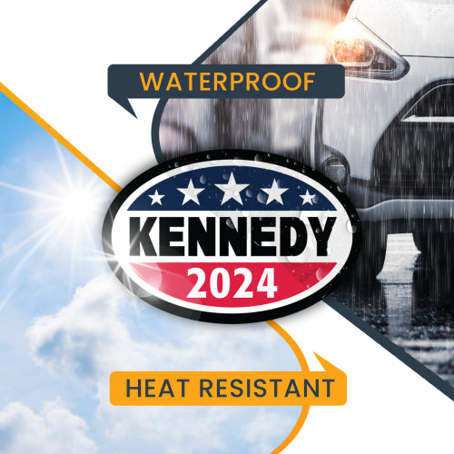 Magnet Me Up Robert F. Kennedy Jr. 2024 Democratic Party Magnet Decal, 4x6 Inch, Heavy Duty Automotive Magnet for Car Truck SUV Or Any Other Magnetic Surface