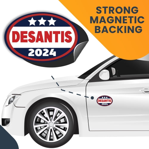 Magnet Me Up Desantis 2024 Republican Party Magnet Decal, 4x6 Inch, Heavy Duty Automotive Magnet for Car Truck SUV Or Any Other Magnetic Surface