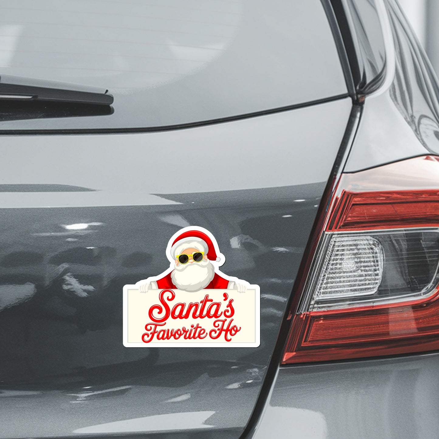 Magnet Me Up Santa's Favorite Ho Christmas Car Magnets, 5x4.5 Inches, Festive Holiday car or Fridge Decoration, Funny Idea, Cheeky and Fun Magnets