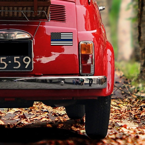 Thin Blue Line American Flag Magnet Decal and American Flag Magnet 3x5 - Heavy Duty for Car Truck SUV - 2 Pack - In Support of Police and Law Enforcement Officers …