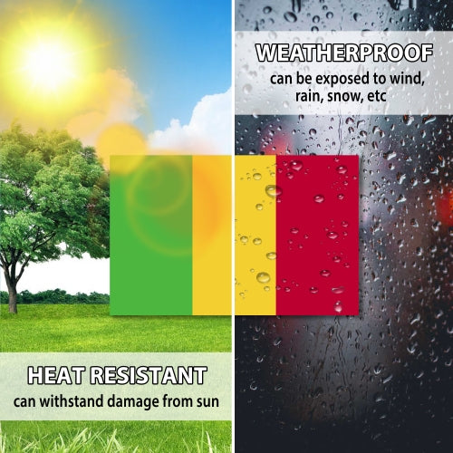 Mali Flag Car Magnet Decal - 4 x 6 Heavy Duty for Car Truck SUV