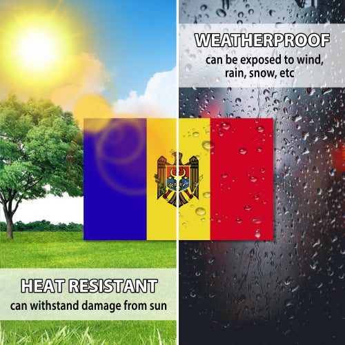 Moldova Flag Car Magnet Decal - 4 x 6 Heavy Duty for Car Truck SUV …