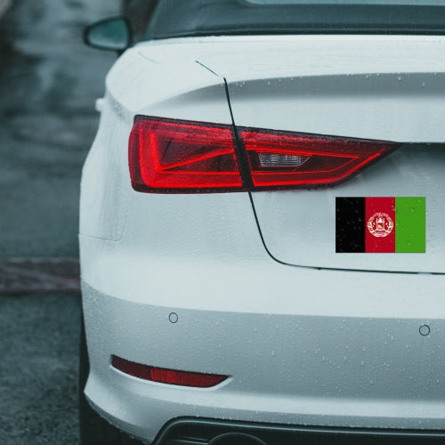 Afghanistan Flag Car Magnet Decal - 4 x 6 Heavy Duty for Car Truck SUV