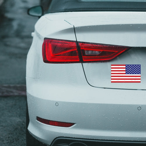 Magnet Me Up Reverse American Flag Car Magnet Decal -4x6 Heavy Duty for Car Truck SUV
