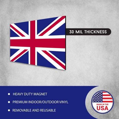 British Flag Car Magnet Decal 4 x 6 Heavy Duty for Car Truck SUV …