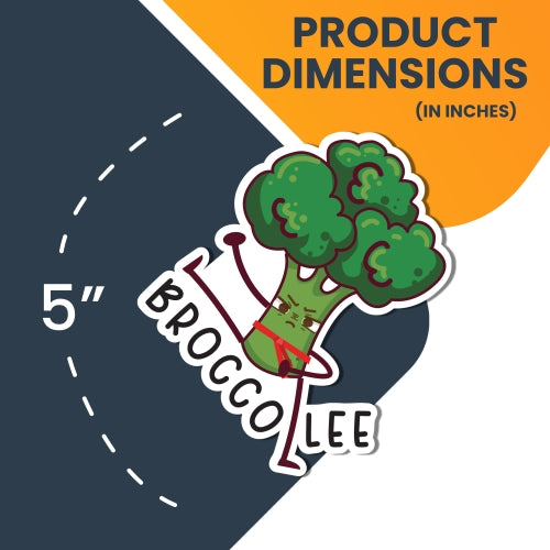 Magnet Me Up Brocco-Lee Cute Funny Plant Succulent Magnet Decal, 5 inches, Heavy Duty Automotive Magnet for Car Truck SUV Or Any Other Magnetic Surface