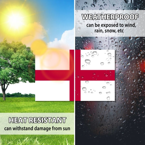 England St George Flag Car Magnet Decal - 4 x 6 Heavy Duty for Car Truck SUV …