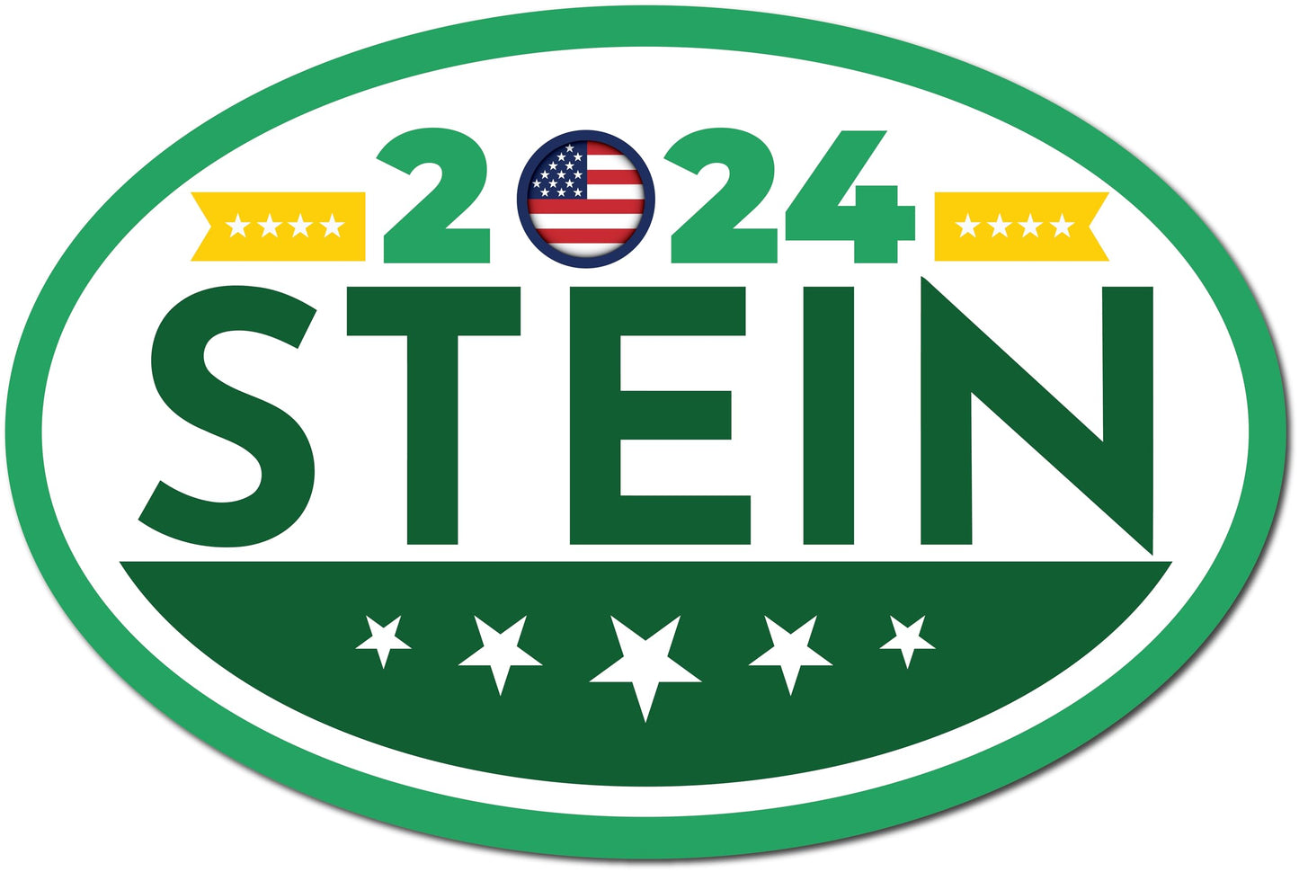 Magnet Me Up Jill Stein Green Party Political Election Magnet Decal, 4x6 inch, Heavy Duty Automotive for Car, Truck, SUV, Or Any Other Magnetic Surface, 2024 Election Gift, Crafted in USA