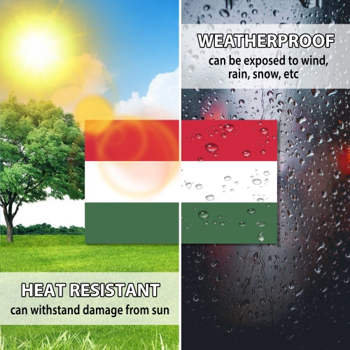 Hungary Hungarian Flag Car Magnet Decal 4 x 6 Heavy Duty for Car Truck SUV …