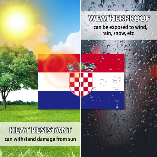 Croatia Flag Car Magnet Decal - 4 x 6 Heavy Duty for Car Truck SUV …