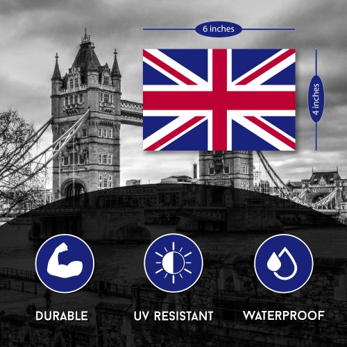 British Flag Car Magnet Decal 4 x 6 Heavy Duty for Car Truck SUV …