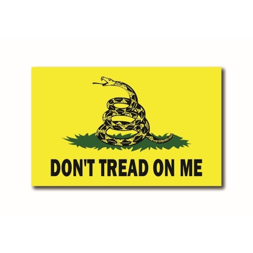 Don't Tread on Me Gadsden Flag 5"x8" Car Magnet Decal - Heavy Duty for Car Truck SUV ?