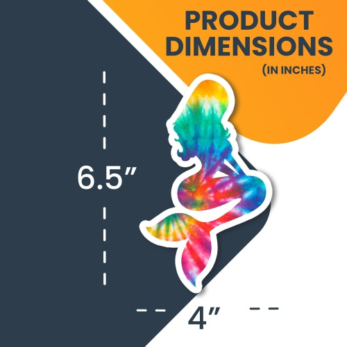 Magnet Me Up Mermaid 4x6.5 Car Magnet Decal, Heavy Duty for Car Truck SUV