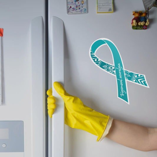 Magnet Me Up Trigeminal Neuralgia Awareness Ribbon Car Magnet Decal, 3.5x7 inches, Facial Nerve Pain, Support and Advocacy, Bumper Magnet for Car, Truck, Locker Accessories, Made in USA