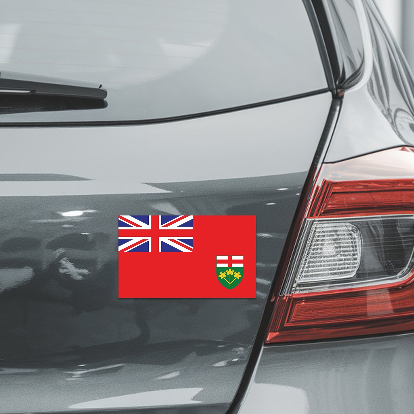 Magnet Me Up Ontario Flag Magnet, 4x6 Inches, Flexible Magnetic Decal, Heavy Duty Magnet Vinyl for Car, Truck, SUV, Fridge, Locker, Canadian Province Souvenir, Made in USA