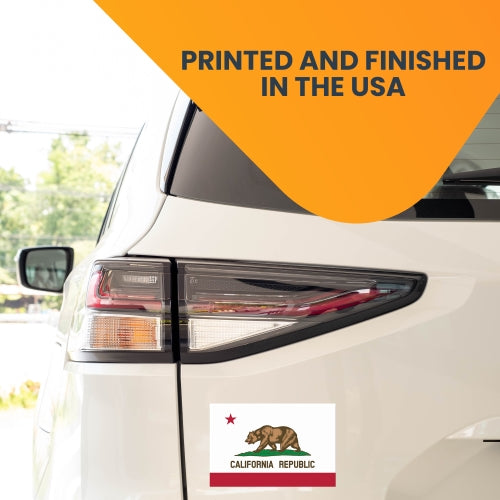 Magnet Me Up California US State Flag Magnet Decal, 4x6 Inches, Automotive Magnet for Car, Truck, SUV, Collectible Souvenir, Show State Pride