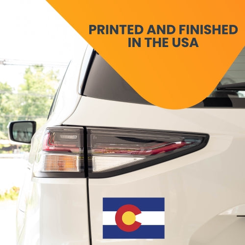 Magnet Me Up Colorado Car Magnet US State Flag 4x6 Refrigerator Locker SUV Heavy Duty Waterproof