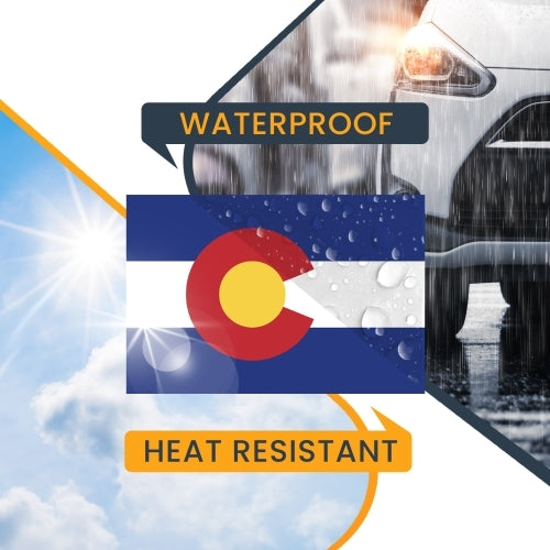 Magnet Me Up Colorado Car Magnet US State Flag 4x6 Refrigerator Locker SUV Heavy Duty Waterproof