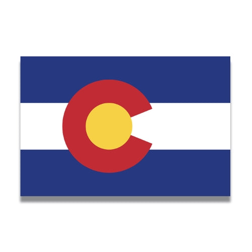 Magnet Me Up Colorado Car Magnet US State Flag 4x6 Refrigerator Locker SUV Heavy Duty Waterproof