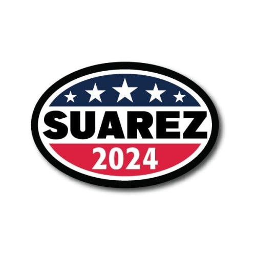 Magnet Me Up Francis Suarez Republican Political Party 2024 Magnet Decal, 4x6 Inch, Heavy Duty Automotive Magnet for Car Truck SUV Or Any Other Magnetic Surface