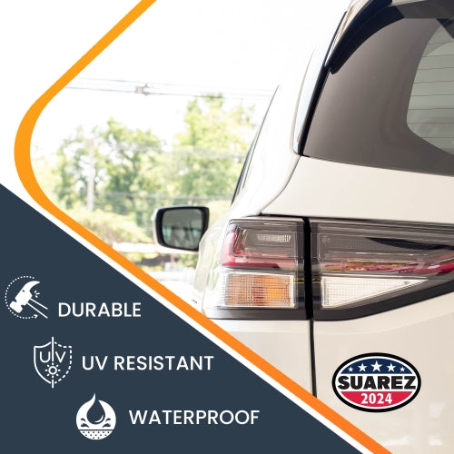Magnet Me Up Francis Suarez Republican Political Party 2024 Magnet Decal, 4x6 Inch, Heavy Duty Automotive Magnet for Car Truck SUV Or Any Other Magnetic Surface