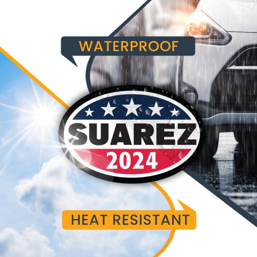 Magnet Me Up Francis Suarez Republican Political Party 2024 Magnet Decal, 4x6 Inch, Heavy Duty Automotive Magnet for Car Truck SUV Or Any Other Magnetic Surface