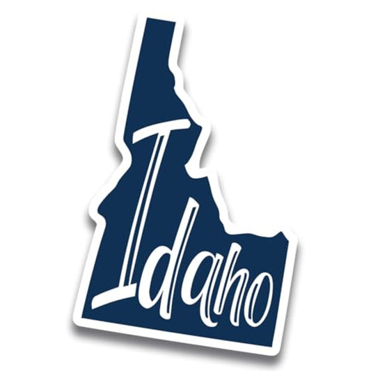 Magnet Me Up Idaho State Magnet - Full-Color Vinyl State Magnetic Decal, Die-Cut Shape, 6x4 Inches, Collectible Souvenir - Durable UV Ink, Weatherproof Fridge Magnet – Made in USA