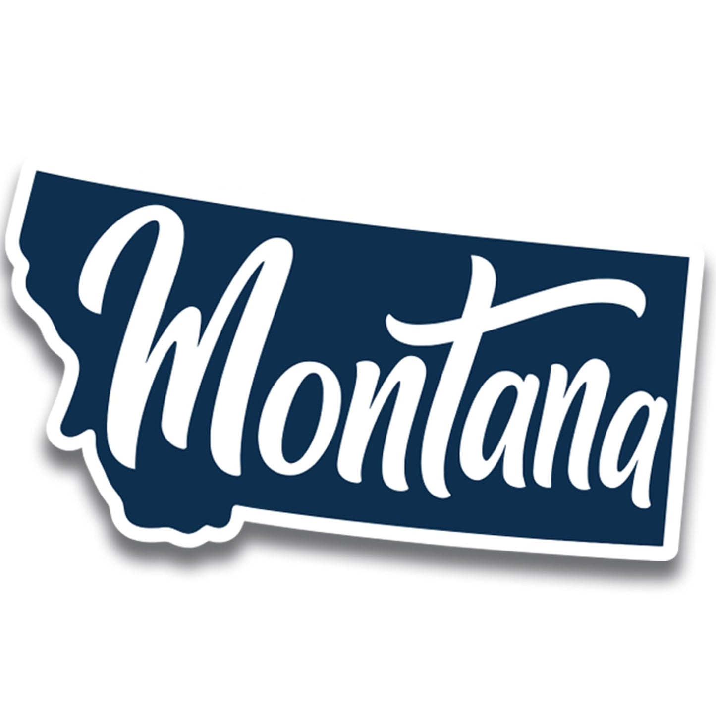 Magnet Me Up Montana State Magnet - 6x3.5 Inches, Collectible US State Shape Fridge Magnet, Durable Full-Color UV Vinyl, Travel Souvenir Magnetic Decal, Made in The USA, Gift Decor