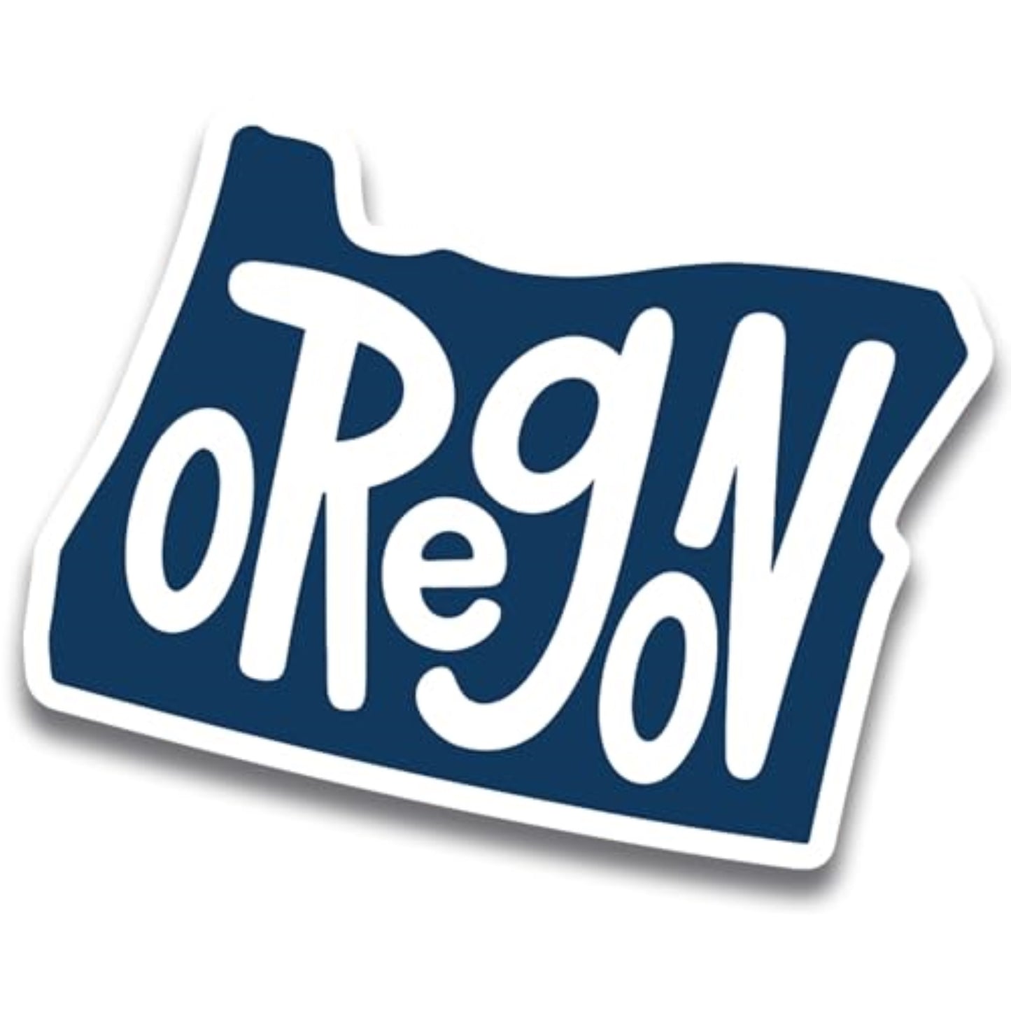 Magnet Me Up Oregon State Magnet - Full-Color Vinyl State Magnetic Decal, Die-Cut Shape, 5x4 Inches, Collectible Souvenir - Durable UV Ink, Weatherproof Fridge Magnet – Made in USA