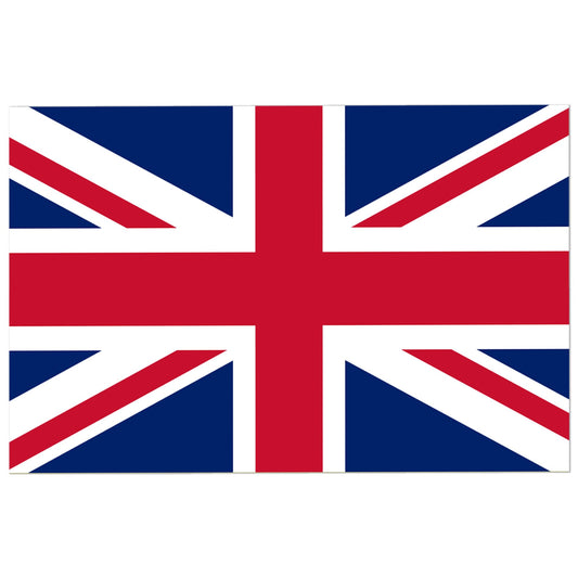 Magnet Me Up England Flag Car Magnet - 3x5 Inches - UV Printed Vinyl - Strong Magnetic Decal, for SUV, Truck, Fridge, Locker, Toolbox, or Office - Durable, Full-Color, Made in USA