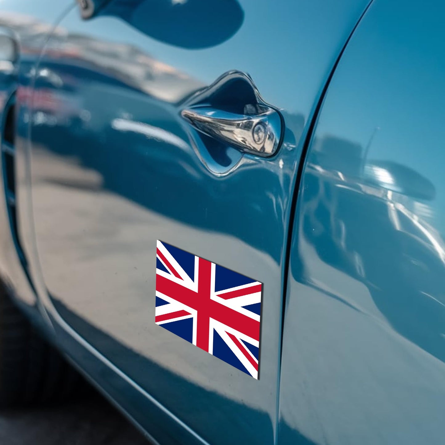 Magnet Me Up England Flag Car Magnet - 3x5 Inches - UV Printed Vinyl - Strong Magnetic Decal, for SUV, Truck, Fridge, Locker, Toolbox, or Office - Durable, Full-Color, Made in USA