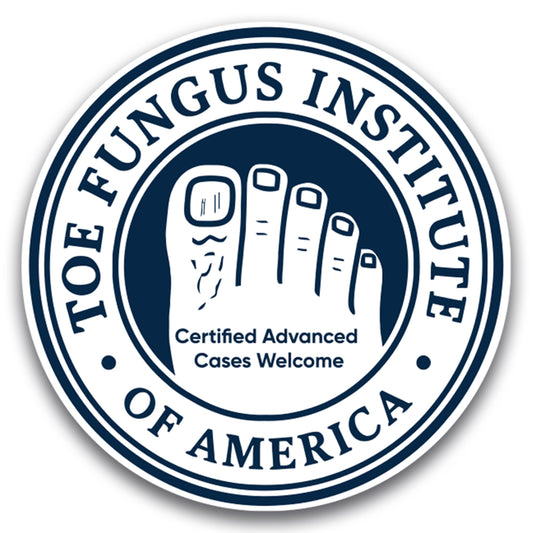 Magnet Me Up 5 Inch Round Toe Fungus Institute of America Magnet - Funny Gag Car Magnet for Pranks, Bumper Laughs & Joke Gifts - Full Color UV Weatherproof Printed Vinyl, Car, Fridge, Made in USA