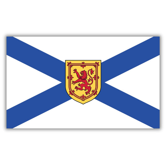 Magnet Me Up Nova Scotia Flag Magnet, 4x6 Inches, Flexible Magnetic Decal, Heavy Duty Magnet Vinyl for Car, Truck, SUV, Fridge, Locker, Canadian Province Souvenir, Made in USA