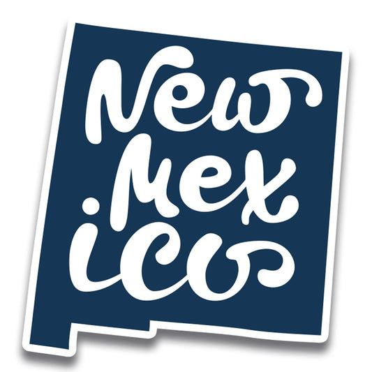 Magnet Me Up New Mexico State Magnet - 5x5 Inches, Collectible US State Shape Fridge Magnet, Durable Full-Color UV Vinyl, Travel Souvenir Magnetic Decal, Made in The USA, Decor Gift