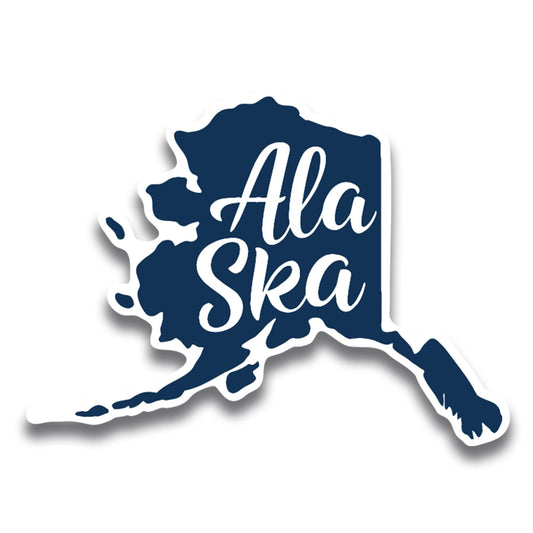 Magnet Me Up Alaska State Magnet - 5x4 Inches, Collectible US State Shape Fridge Magnet, Durable Full-Color UV Vinyl, Travel Souvenir Magnetic Decal, Made in The USA, Decor Gift