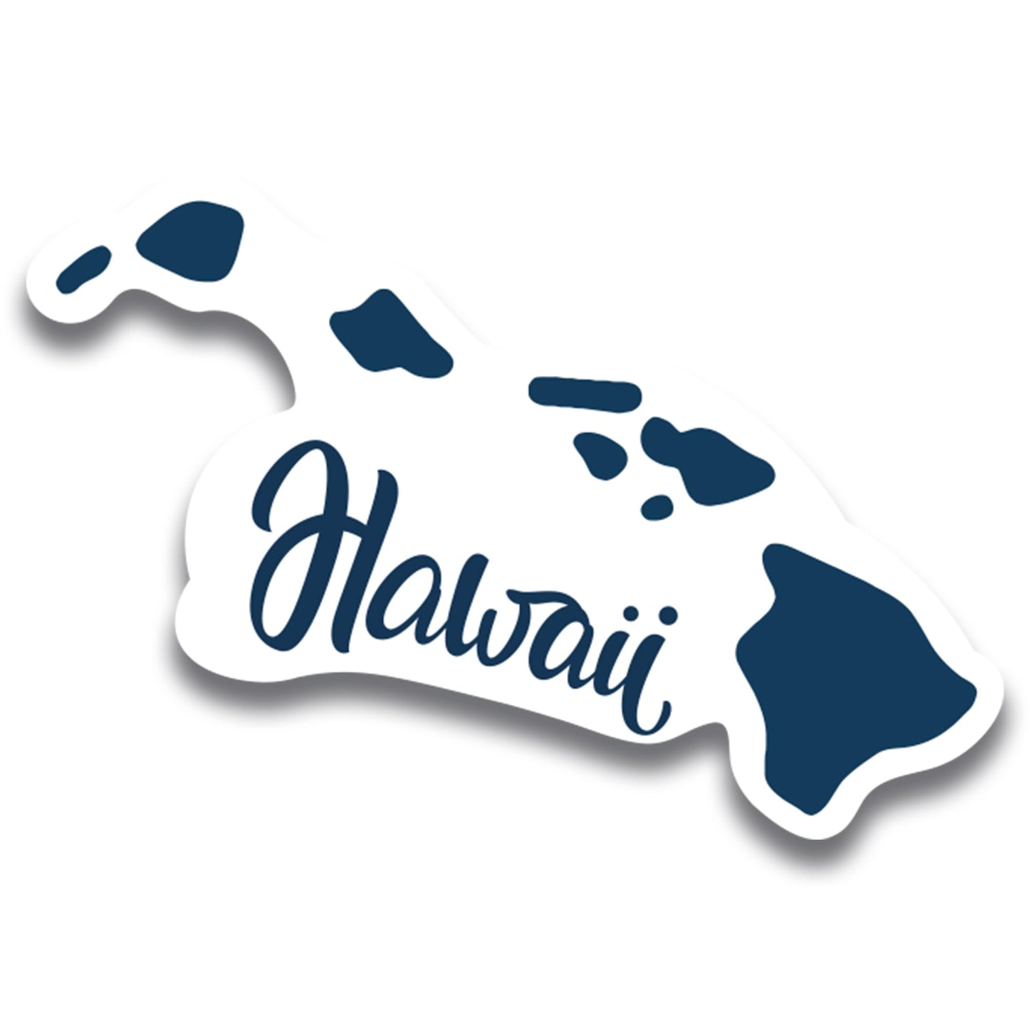 Magnet Me Up Hawaii State Magnet - 4x6 Inches, Collectible US State Shape Fridge Magnet, Durable Full-Color UV Vinyl, Travel Souvenir Magnetic Decal, Made in The USA, Decor Gift