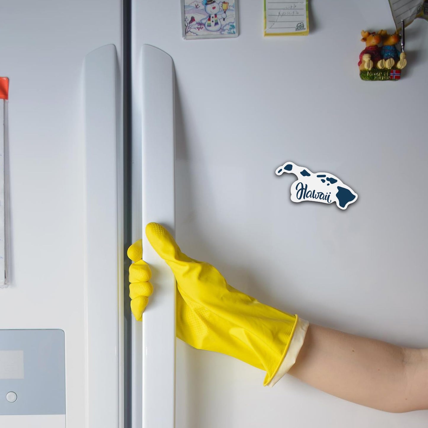 Magnet Me Up Hawaii State Magnet - 4x6 Inches, Collectible US State Shape Fridge Magnet, Durable Full-Color UV Vinyl, Travel Souvenir Magnetic Decal, Made in The USA, Decor Gift