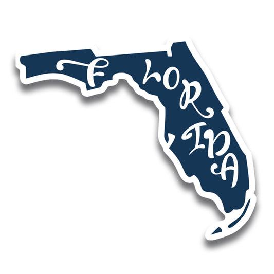 Magnet Me Up Florida State Magnet, 5 Inches, Collectible US State Shape Fridge Magnet, Durable Full-Color UV Vinyl, Travel Souvenir Magnetic Decal, Decor Gift, Made in The USA