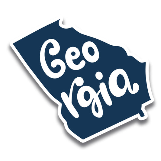 Magnet Me Up Georgia State Magnet, 5 Inches, Collectible US State Shape Fridge Magnet, Durable Full-Color UV Vinyl, Travel Gift Magnetic Decal, Southern Decor, Made in The USA