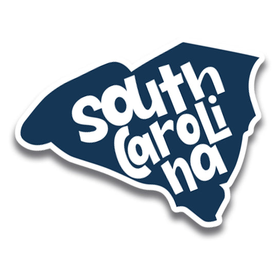 Magnet Me Up South Carolina State Magnet, 5 Inches, Collectible US Shape Fridge Magnet, Full-Color UV Printed Vinyl, Durable Magnetic Decal, Coastal Travel Gift, Made in The USA