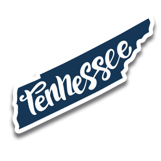 Magnet Me Up Tennessee State Magnet, 5 Inches, Collectible US Shape Fridge Magnet, Full-Color UV Printed Vinyl, Durable Magnetic Decal, Music Travel Gift, Made in The USA