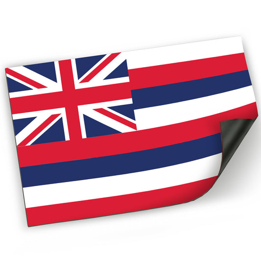 Magnet Me Up Hawaii US State Flag Magnet Decal, 3x5 Inches, Heavy Duty Automotive Magnet for Car, Truck SUV, Any Other Magnetic Surface, Collectible Souvenir, Show Your State Pride, Crafted in USA