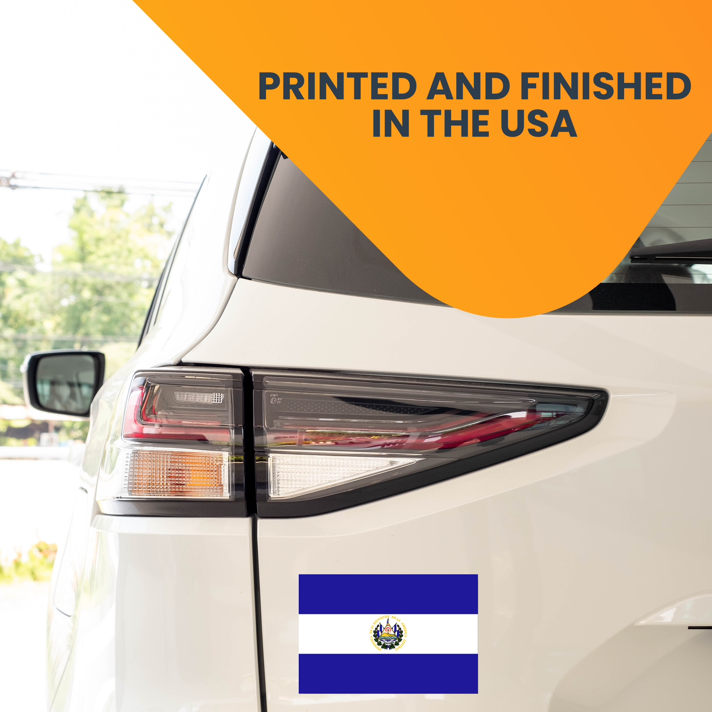 El Salvador Flag Car Magnet Decal - 4 x 6 Heavy Duty for Car Truck SUV …