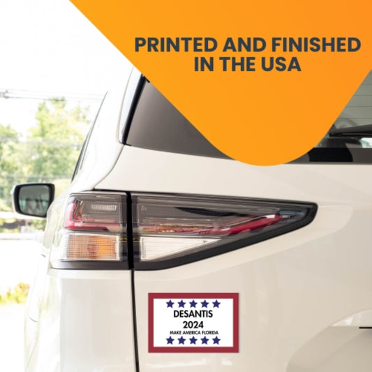 Magnet Me Up Desantis 2024 Magnet Decal, 4x6 Inches, Heavy Duty Automotive Magnet for Car Truck SUV
