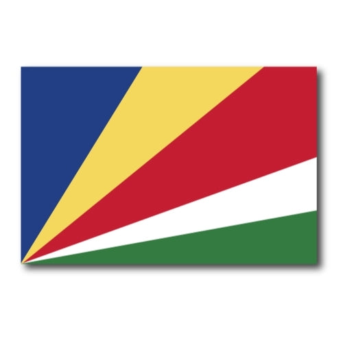 Seychelles Flag Car Magnet Decal - 4 x 6 Heavy Duty for Car Truck SUV …