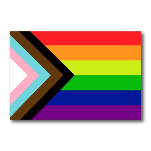 Magnet Me Up Gay Pride Rainbow Flag Car Magnet Decal - LGBT - 4x6 - Waterproof Lesbian Gay Bisexual Transexual