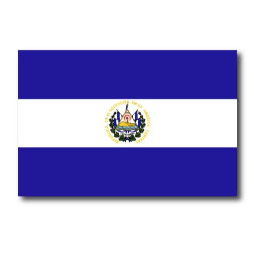 El Salvador Flag Car Magnet Decal - 4 x 6 Heavy Duty for Car Truck SUV …
